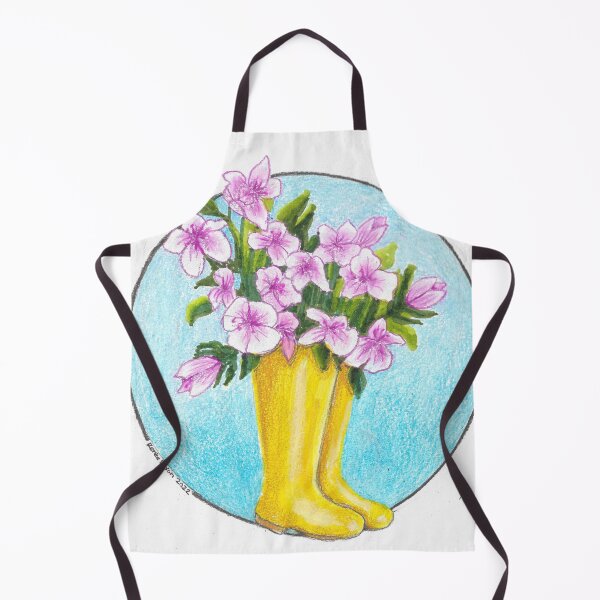 Item preview, Spring Rain Boots designed and sold by ReneeDixonArt.