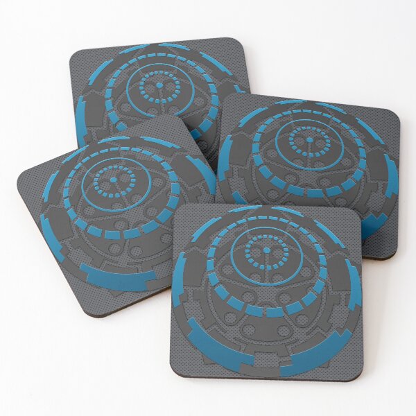 Item preview, Blue Cyborg bckgd designed and sold by Shayna Westfall.