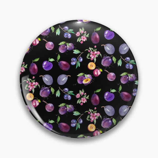 Item preview, Watercolor Purple Plums designed and sold by silviaol.