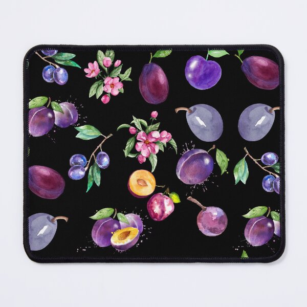 Item preview, Watercolor Purple Plums designed and sold by silviaol.