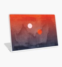 Star Wars A New Hope inspired artwork two suns Laptop Skin