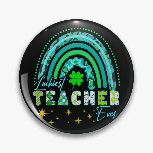 Item preview, Luckiest Teacher Ever Lucky Leprechauns St Patrick's Day designed and sold by Magik-Art.