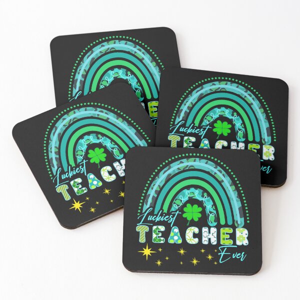 Item preview, Luckiest Teacher Ever Lucky Leprechauns St Patrick's Day designed and sold by Magik-Art.