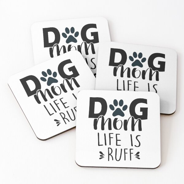 Item preview, Dog Mom Life Is Ruff designed and sold by GAVILLA SHOP.