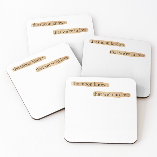 Item preview, the moon knows: vintage quote designed and sold by HaiLeesDesign.