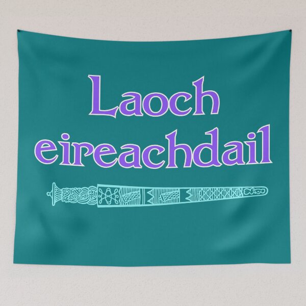 Item preview, Gaelic Beautiful Warrior - Laoch eireachdail designed and sold by onepony.