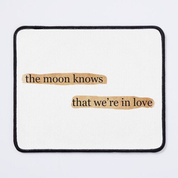 Item preview, the moon knows: vintage quote designed and sold by HaiLeesDesign.