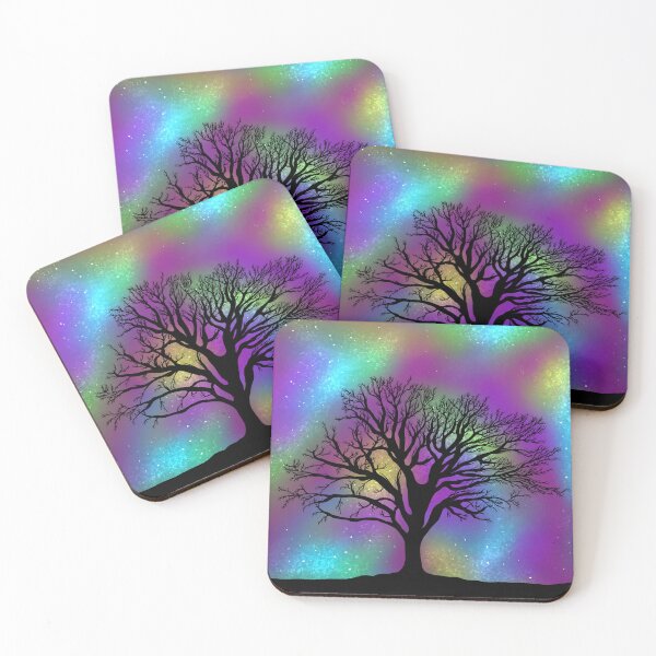 Item preview, Tree Art Rainbow Galaxy designed and sold by NLDStudios.