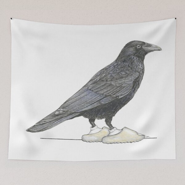 Item preview, Crow in Slides designed and sold by JimsBirds.