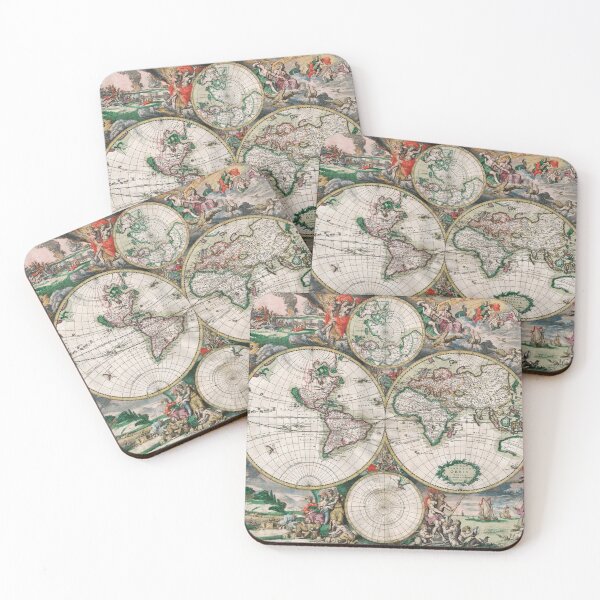Item preview, old medieval map designed and sold by DALIO666.