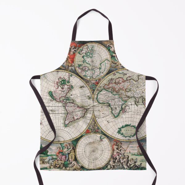 Item preview, old medieval map designed and sold by DALIO666.
