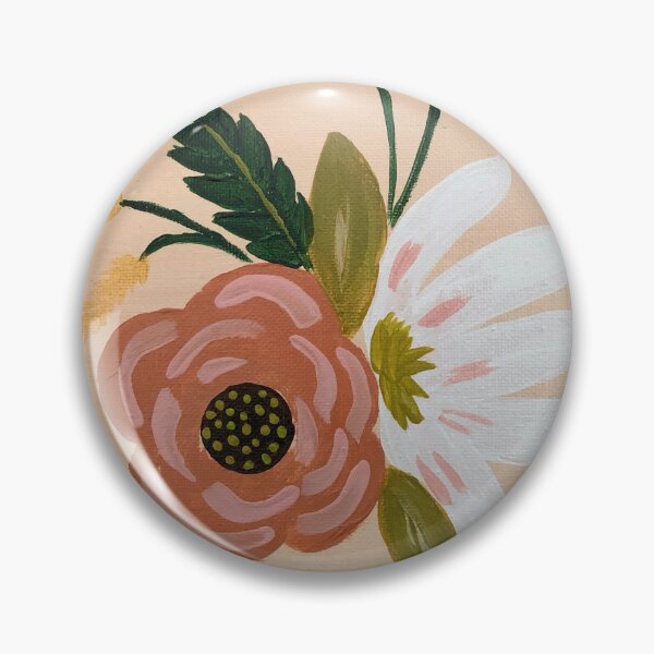 Item preview, Abstract Flowers and Cream 2 designed and sold by Shelly  Moore.