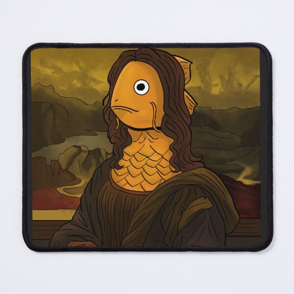 Item preview, Fish Monalisa designed and sold by Bruno Artist.