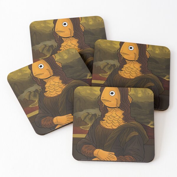 Item preview, Fish Monalisa designed and sold by Bruno Artist.