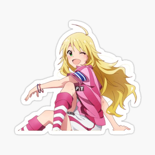 Miki Transparente Render Pegatina