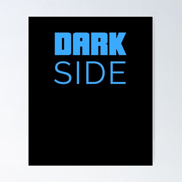 Item preview, Dark Side - Blue designed and sold by RiadMannan.