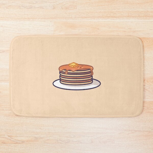 Item preview, Fluffy Sleepy Pancake with Syrup designed and sold by DreamiCloud.