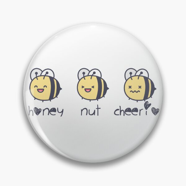 Item preview, Honey Nut Cheerio Bees designed and sold by TheWildFlix.