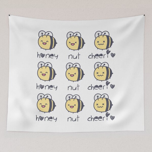Item preview, Honey Nut Cheerio Bees designed and sold by TheWildFlix.