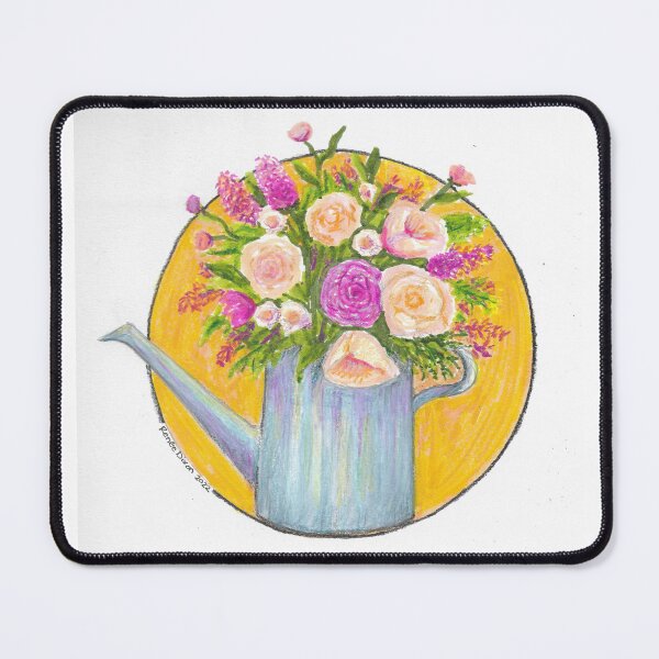 Item preview, Spring Watering Can designed and sold by ReneeDixonArt.