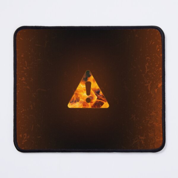 Item preview, Embers Warning Error Symbol designed and sold by Malwears.