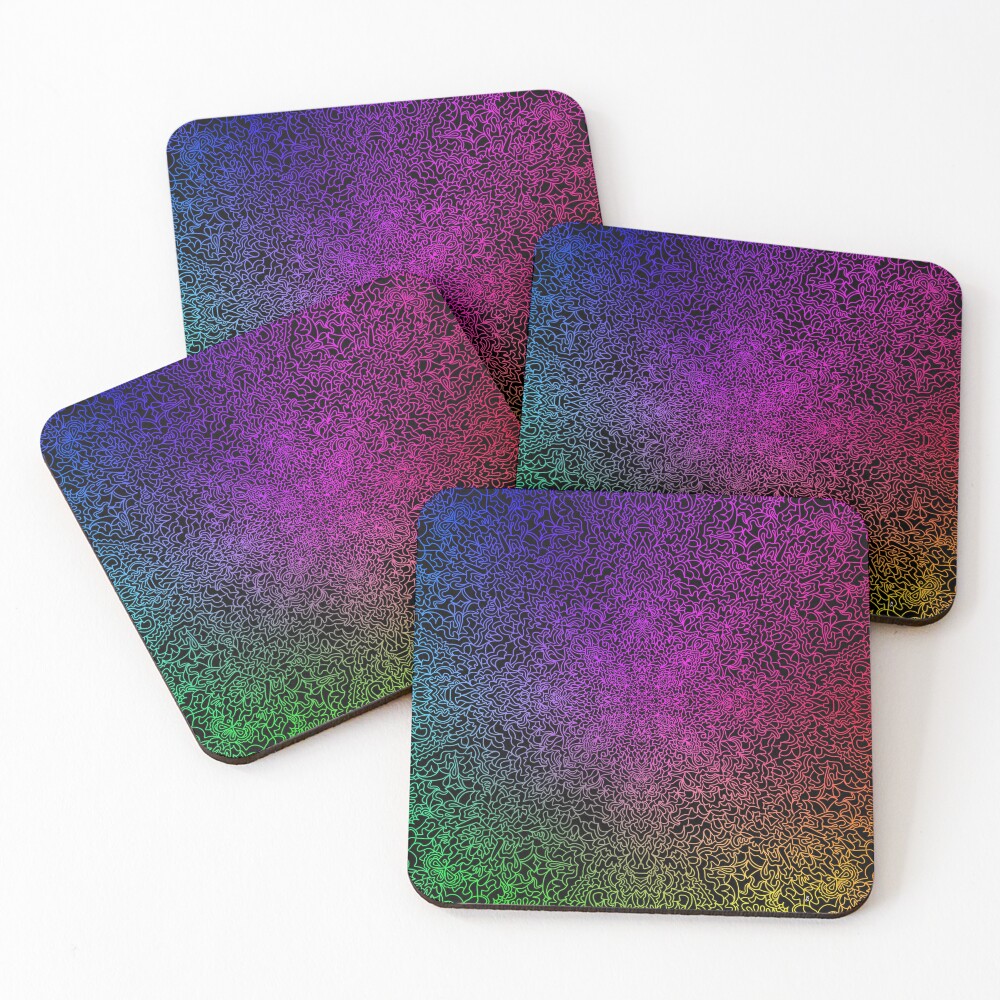 Item preview, Coasters (Set of 4) designed and sold by ThreadzByBubz.
