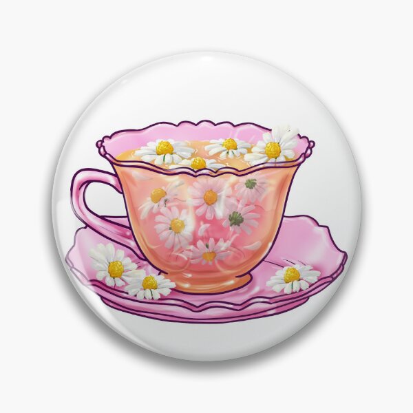 Item preview, Chamomile Teacup designed and sold by rehermes.