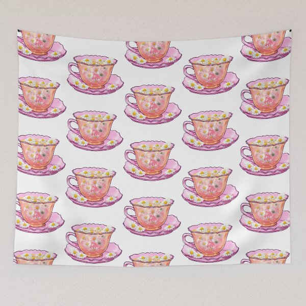 Item preview, Chamomile Teacup designed and sold by rehermes.