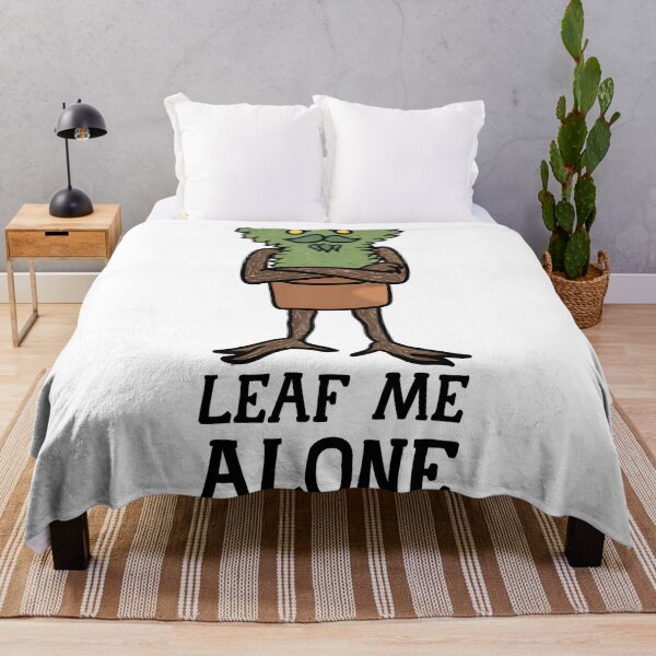 Item preview, Leaf Me Alone designed and sold by Chimericvoid.