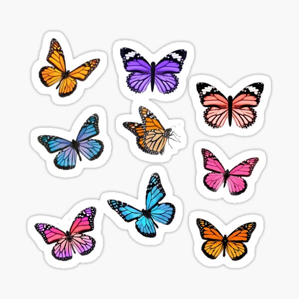 Butterfly Sticker Set Sticker