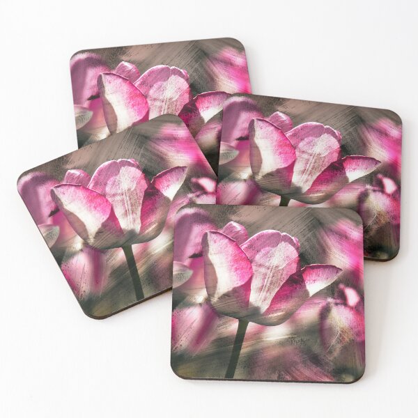 Item preview, Red tulips with texture.  designed and sold by DaveBassett.