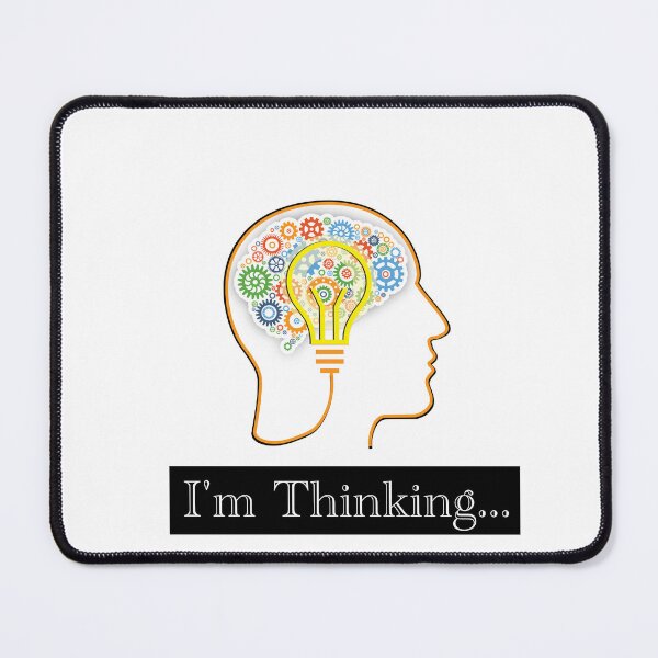 Item preview, Quiet! I'm Thinking... designed and sold by GnuArt.