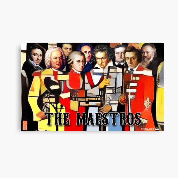 The Maestros Canvas Print