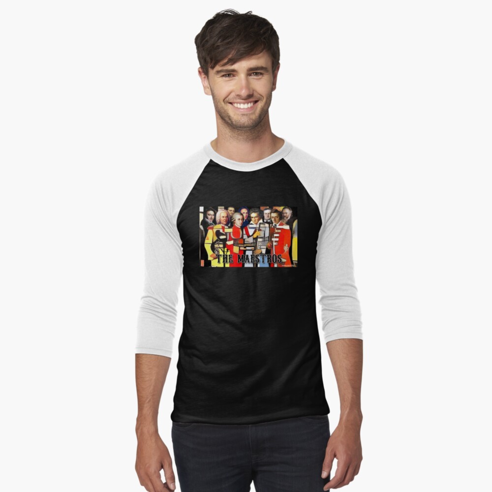 Item preview, Baseball ¾ Sleeve T-Shirt designed and sold by EyeMagined.
