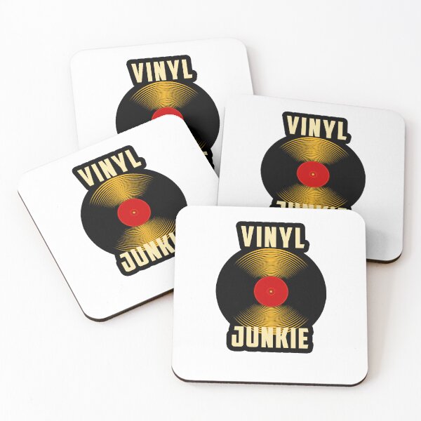 Artikelvorschau, Vinyl-Junkie - Retro-Musikliebhaber - Plattenspieler entworfen und verkauft von CattlettArt.