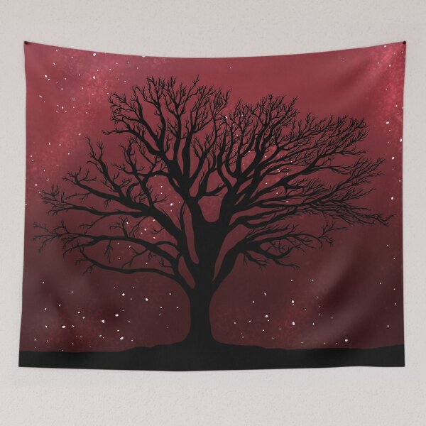 Item preview, Tree Art Red Galaxy designed and sold by NLDStudios.