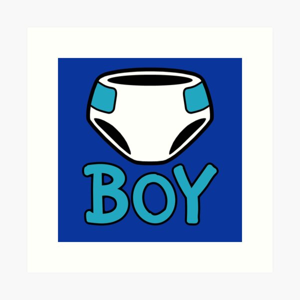 Diaper Boy Art Prints for Sale