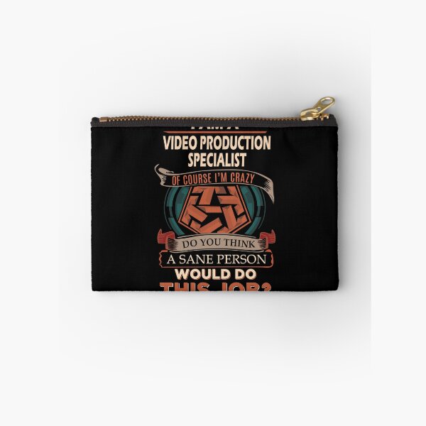 Item preview, Video Production Specialist T Shirt - Sane Person Job Gift Item Tee designed and sold by vonnie38uo.