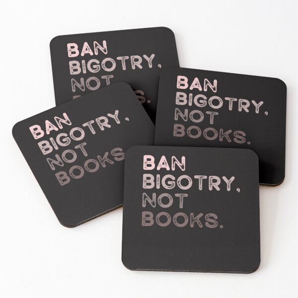 Item preview, Ban Bigotry, Not Books  designed and sold by erinbookdragon.