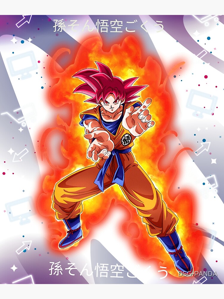 Goku Drip On The Street Poster for Sale by Nodali