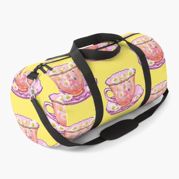 Item preview, Chamomile Teacup - Yellow Background designed and sold by rehermes.