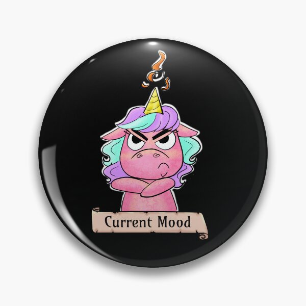 Item preview, Unicorn Current Mood: Angry designed and sold by Imaginessa.