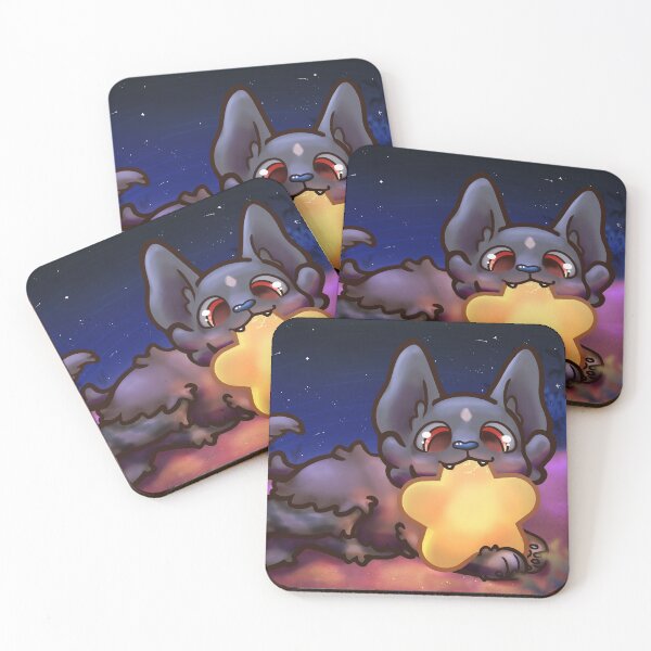 Item preview, Brown hyena nomming a star designed and sold by OrangeRamphasto.