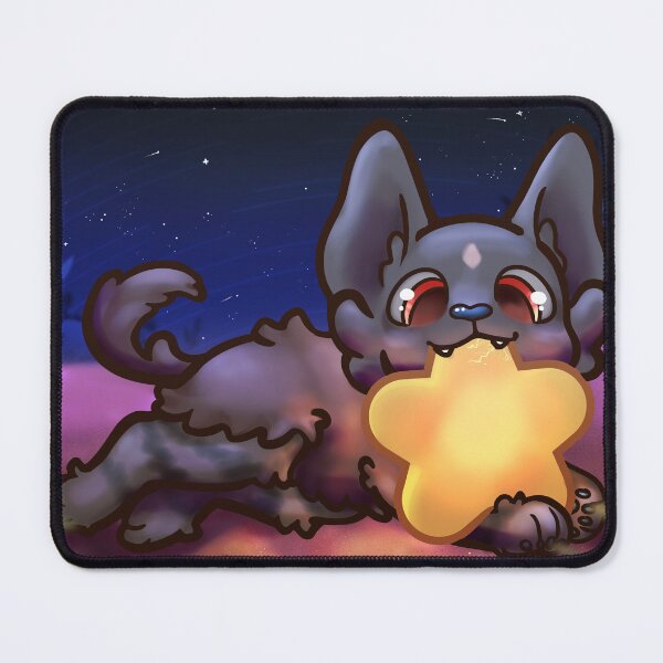 Item preview, Brown hyena nomming a star designed and sold by OrangeRamphasto.
