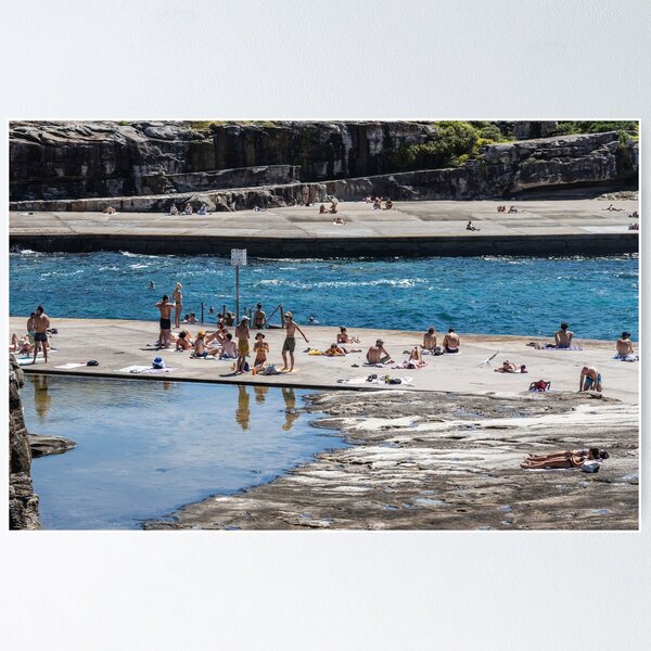 Item preview, swimmers at clovelly designed and sold by justine Gordon.
