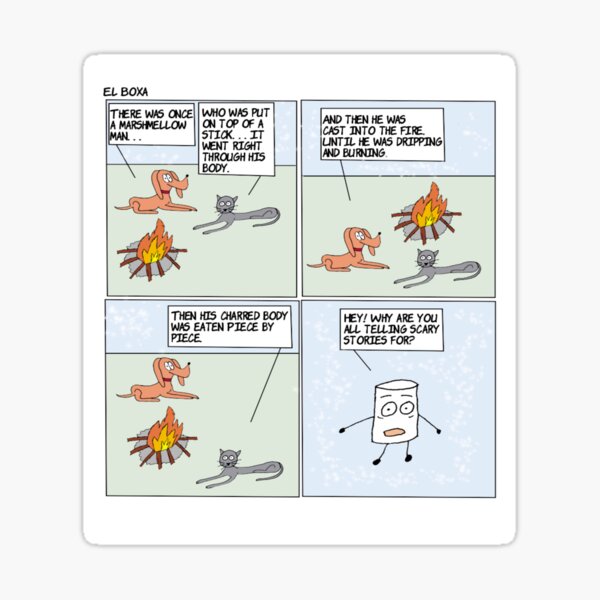 The Marshmellow Sticker