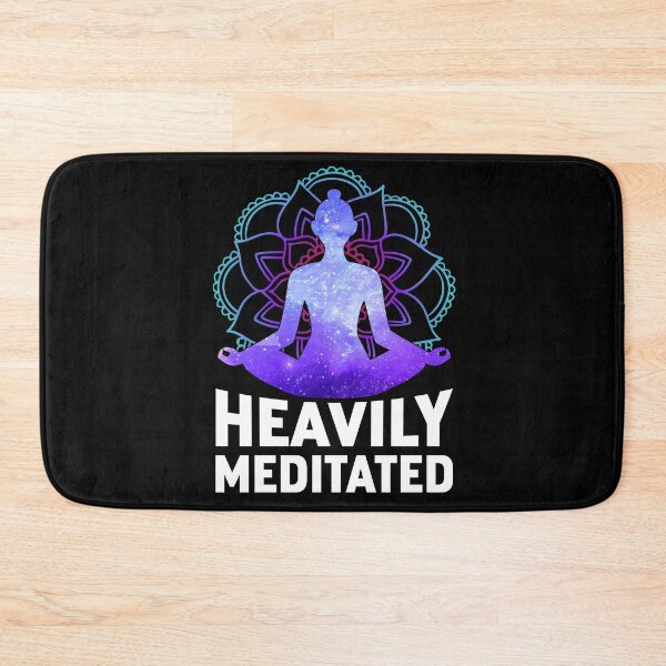 Item preview, Heavily Meditated (Lotus Pose) designed and sold by murkyswamp.