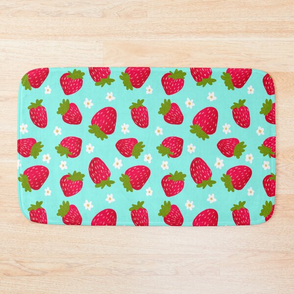 Item preview, Strawberry Fields Pattern Blue designed and sold by Julie Erin Designs.