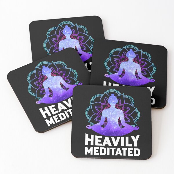 Item preview, Heavily Meditated (Lotus Pose) designed and sold by murkyswamp.