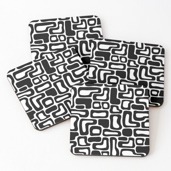 Item preview, Retro Mid Century Modern Abstract composition 463 designed and sold by tonymagnerart.